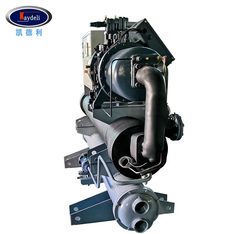 Kaydeli 50HP screw chiller water cooled screw chiller industrial freezer customization 