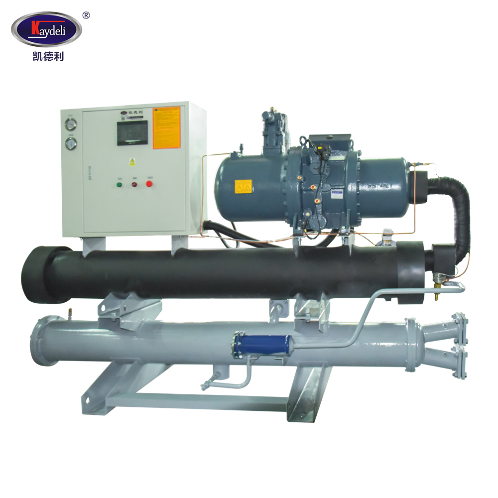 75ton 80ton 90hp Water-cooled Screw Chillers in chemical industry