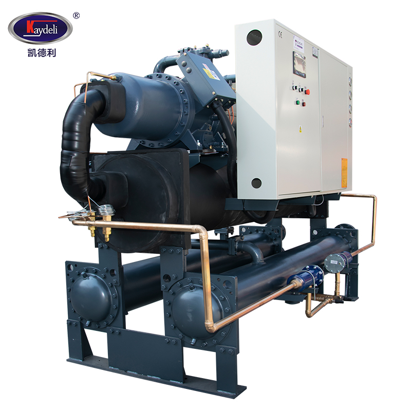 150ton 180hp Water-cooled Screw Chillers in plastic industry for extruder, injection machine, blowing machine