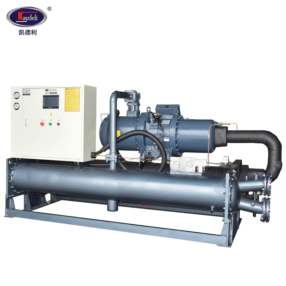 240hp 200ton Water-cooled Screw Chillers in new energy industry