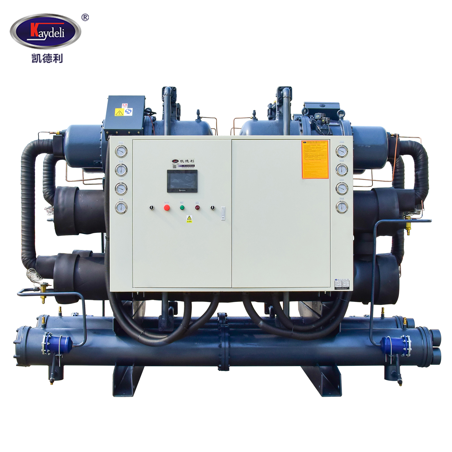 480hp 400hp 400RT Water-cooled Screw Chillers in Hydrogen production, Nitrogen production