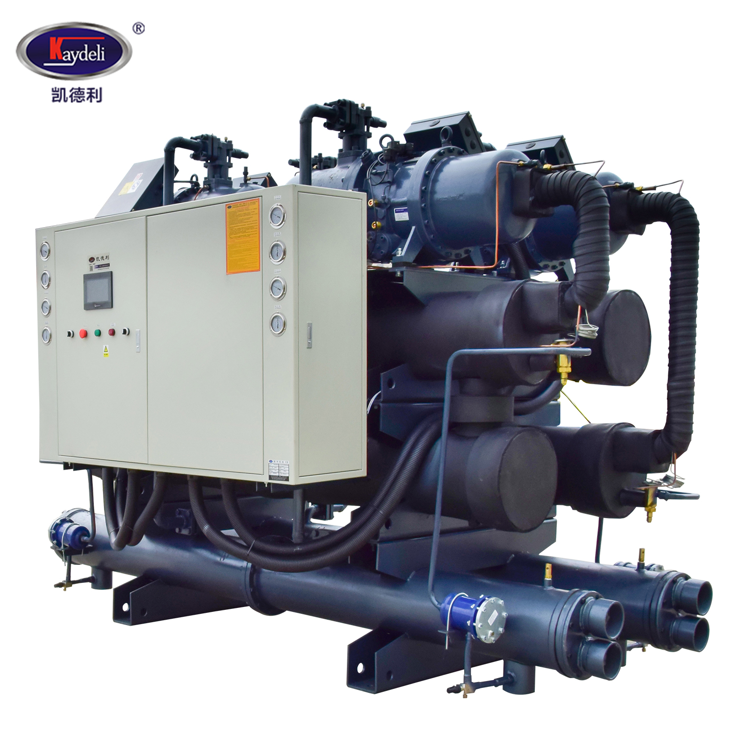 560hp 450ton 460Rt Water Cooled Screw Chiller Specification Chiller For Air Compressor In Hvac