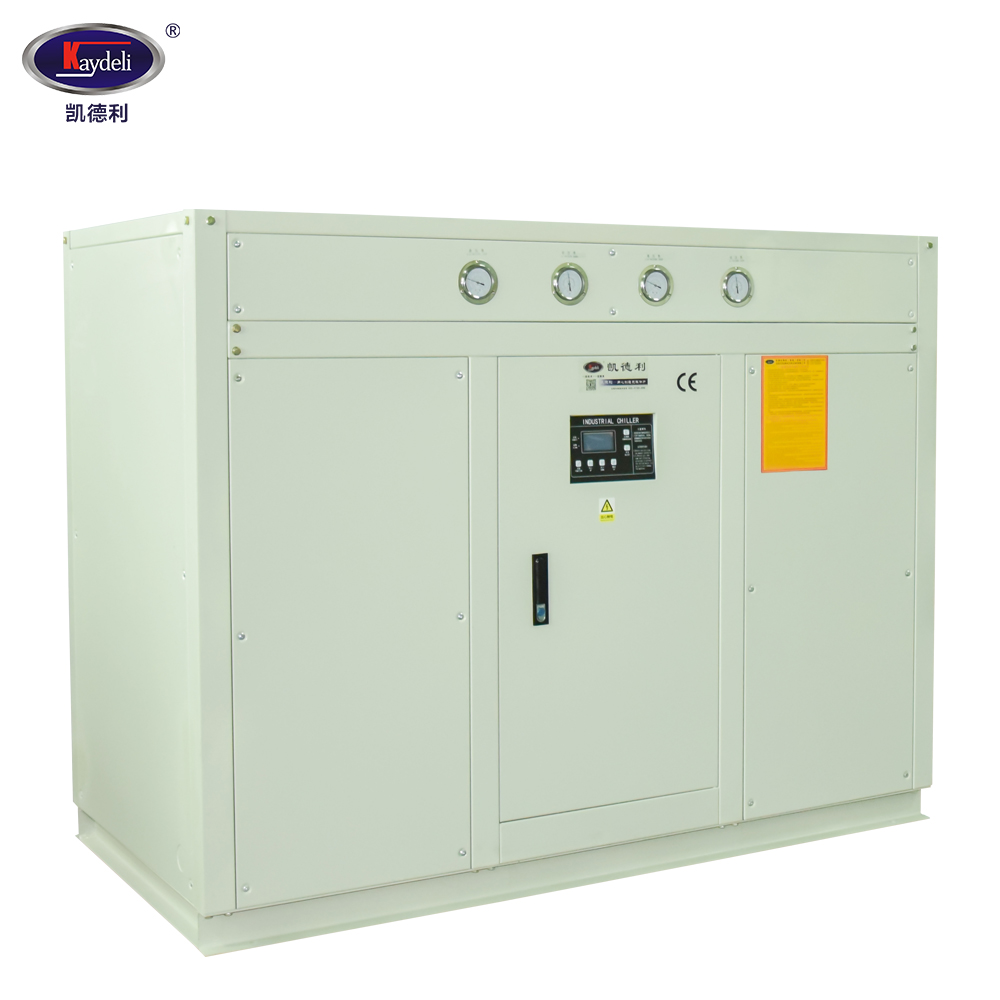 25hp 20ton 20RT Water cooled Industrial Chillers package type in plastic industry for Blowing Machine cooling